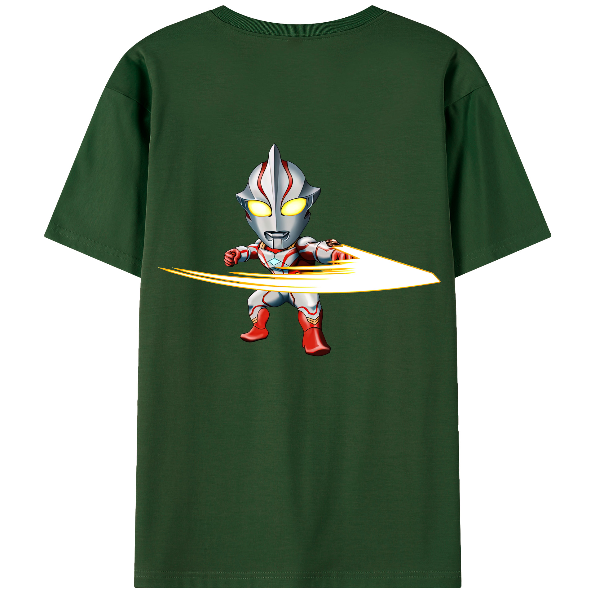 （画像用） ウルトラマン Ultraman 綿100％半袖Tシャツ（背面プリント）
